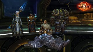 Visions of Azeroth Cutscenes  Dialogues Anduin Jaina Thrall Magni [upl. by Enilraep228]