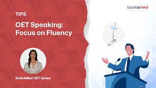 OET Speaking Focus on Fluency  BookAMed OET Series [upl. by Akiemahs]