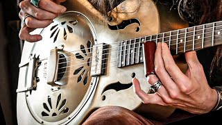 OLDSCHOOL ACOUSTIC BLUES  LaidBack Delta Blues on the Resonator Guitar [upl. by Anirod189]