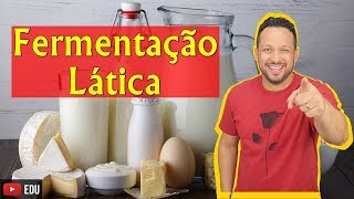 Fermentação Lática  Bioenergética  Biologia com o Tubarão [upl. by Leddy]