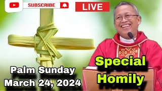 March 24 2024 😀 Palm Sunday Special Homily 🤣 Grabe Ka Siaw 🤣 Fr Ciano Ubod [upl. by Lauhsoj]