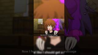 EnderGirl Massages Steve Minecraft Anime [upl. by Eissat675]