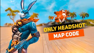 ONLY HEADSHOT CRAFTLAND MAP CODE 🇮🇳 INDIA SERVER  CRAFTLAND NEW MAP CODE  FREE FIRE [upl. by Anelram]