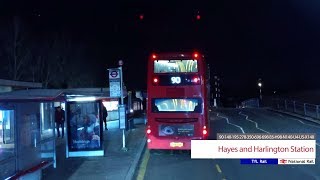 London Bus Route SL9 X140 Visual  Harrow to Heathrow Central  Metroline [upl. by Pete]