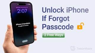 How to Unlock iPhone without Passcode If Forgot 2 Official Free Ways [upl. by Blen]