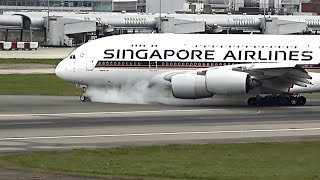 A380 Pilot Destroys Nose Gear [upl. by Mcgruter]