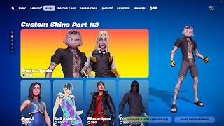 Custom Fortnite Skins  Part 113 fortnite [upl. by Naara]