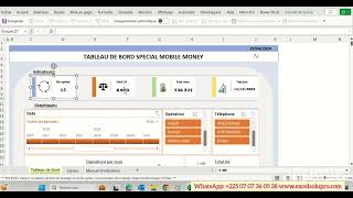 📊Tableau de bord gestion caisse et UV Omoney [upl. by Edwards215]