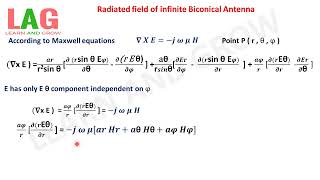 Radiated field of infinite Biconical Antenna Hindi  Antenna [upl. by Vivle198]