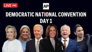 DNC LIVE Day 1 of Democratic National Convention in Chicago [upl. by Otsedom]