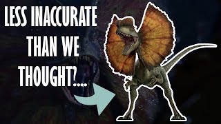 Dilophosaurus  Comparing JPs version to the real thing [upl. by Aihsatal]