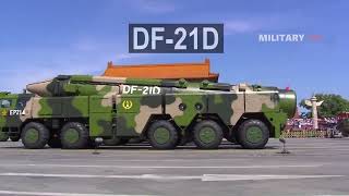 DF21D Anti ship Ballistic Missile [upl. by Aisyla673]