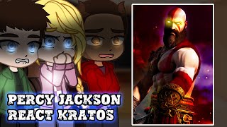 Percy Jackson React Kratos Part 2 Gacha react [upl. by Nolie]