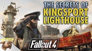 THE SECRETS OF KINGSPORT LIGHTHOUSE  Huge realistic Fallout 4 custom settlement  RangerDave [upl. by Elpmid]