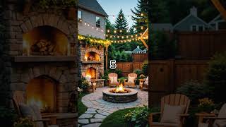 10 Stunning Outdoor Fireplace Designs for Cozy Nights [upl. by Leirza162]