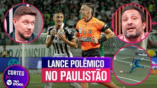 quotO ÁRBITRO DEVERIA TER VISTOquot O SANTOS FOI PREJUDICADO CONTRA O PALMEIRAS DISCUTIMOS [upl. by Felicio773]