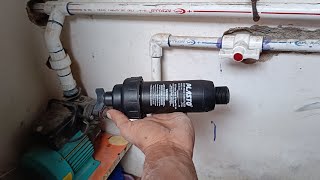 Plasto over head tank filter fittingपानी की टंकी फिल्टर मशीन [upl. by Negris]