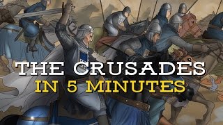 The Crusades in 5 Minutes [upl. by Nilatak]