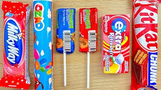 Unpacking Lollipops Chupa Chups and Snickers  ASMR  Satisfying Video [upl. by Atnod]