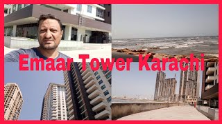 Come with me to Emaar Tower Karachi 🎁 beachtravelnew [upl. by Artemisia]