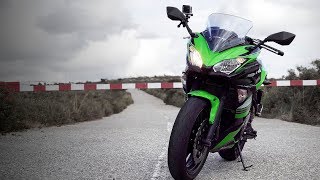 KAWASAKI NINJA 650 CARNET A2  PRUEBA Y OPINIONES [upl. by Caldeira706]