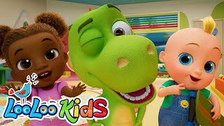 Zigaloo Dance  ChooChooWah 🦖🤩 Fun Kids Songs and Nursery Rhymes by LooLoo Kids [upl. by Doowron362]