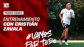 Entrenamiento con Cristián Zavala  Pretemporada2022 [upl. by Isus]