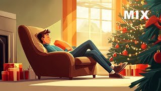 Relaxing Instrumental Christmas Music amp Fireplace Sounds  Christmas Carols  Fireplace Sounds [upl. by Conall]