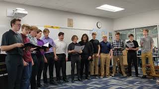 2024 tenor Bass choir Solo Ensemble 2 [upl. by Maddeu]