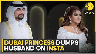 Dubai Princess Sheikha Mahra announces divorce from husband due to infidelity  World news  WION [upl. by Flint]