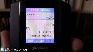 Corsair SP2500 Speaker System Controller in Action [upl. by Demetra]