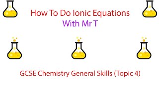 How to do Ionic Equations HT  GCSE 19 Chemistry  AQA [upl. by Rollecnahc567]