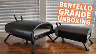 Bertello Grande 16quot Outdoor Pizza Oven Unboxing  Comparison [upl. by Yrrem]