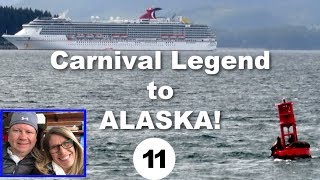 Carnival Legend Cruise To Alaska 11  Icy Strait Point Whale Watching [upl. by Kipp]