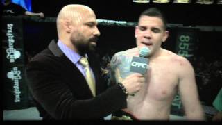 Plinio Cruz CFFC Heavyweight Champion  CFFC 43 post fight interview [upl. by Obocaj]