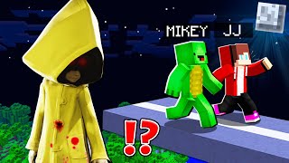 Why Creepy SIX from Little Nightmares Titan ATTACK JJ and Mikey at 3am   in Minecraft Maizen [upl. by Pryce53]