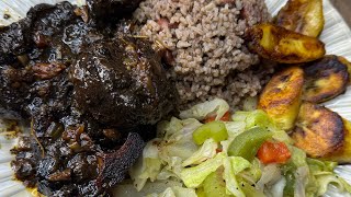 Jamaican Oxtail Recipe [upl. by Aseneg968]