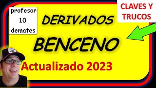 Hidrocarburos AROMÁTICOS derivados del BENCENO Formulación y nomenclatura orgánica [upl. by Picardi280]