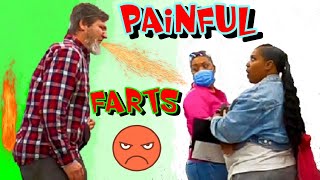 FARTING with PAINFUL Grunting amp Straining 😖💩 Funny Fart Prank 🤣 [upl. by Lilith]