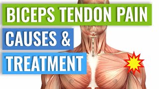 Biceps Tendonitis Treatment and Exercises Explained [upl. by Garey]