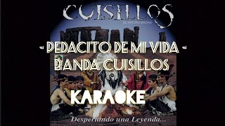 Banda Cuisillos  Pedacito de mi vida  Karaoke [upl. by Nnaxor807]