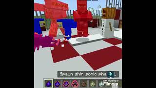 Sonic shin new addon Minecraft minecraft sonicshin minecraftaddon minecraftsonicshin [upl. by Marilyn978]