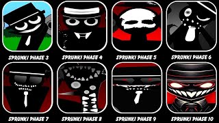 Phase 3 VS Phase 4 VS Phase 5 VS Phase 6 VS Phase 7 VS Phase 8 VS Phase 910 in Incredibox Sprunki [upl. by Oriaj]