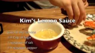 Lemon Sauce for dipping crab [upl. by June]