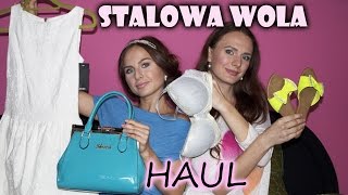 Haul zakupowy • Stalowa Wola • ubrania • kosmetyki • torebka • buty • bielizna • książki • akcesoria [upl. by Gristede863]