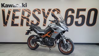 2024 Kawasaki Versys 650 Bike  Ride Rader [upl. by Rikahs872]