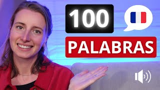 Las 100 Palabras Más Útiles En Francés 🇫🇷 Vocabulario Para Principiantes Traducción Al Español [upl. by Yasibit747]