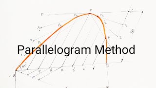 Parabola by Parallelogram MethodEngg Drawing [upl. by Collum]