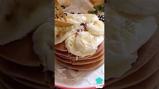 PANQUEQUES Saludables con 3 INGREDIENTES 🥞 panqueques pancakes hotcakes [upl. by Us782]