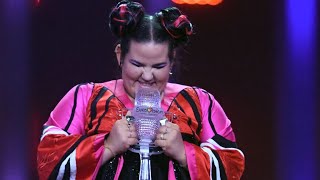 El cacareo de Israel gana Eurovisión 2018  NETTA TOY [upl. by Annej]